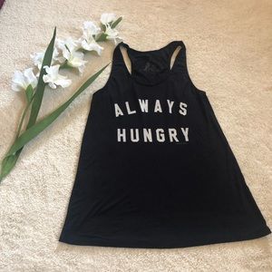🖤🖤Black Always Hungry Tank Top size S